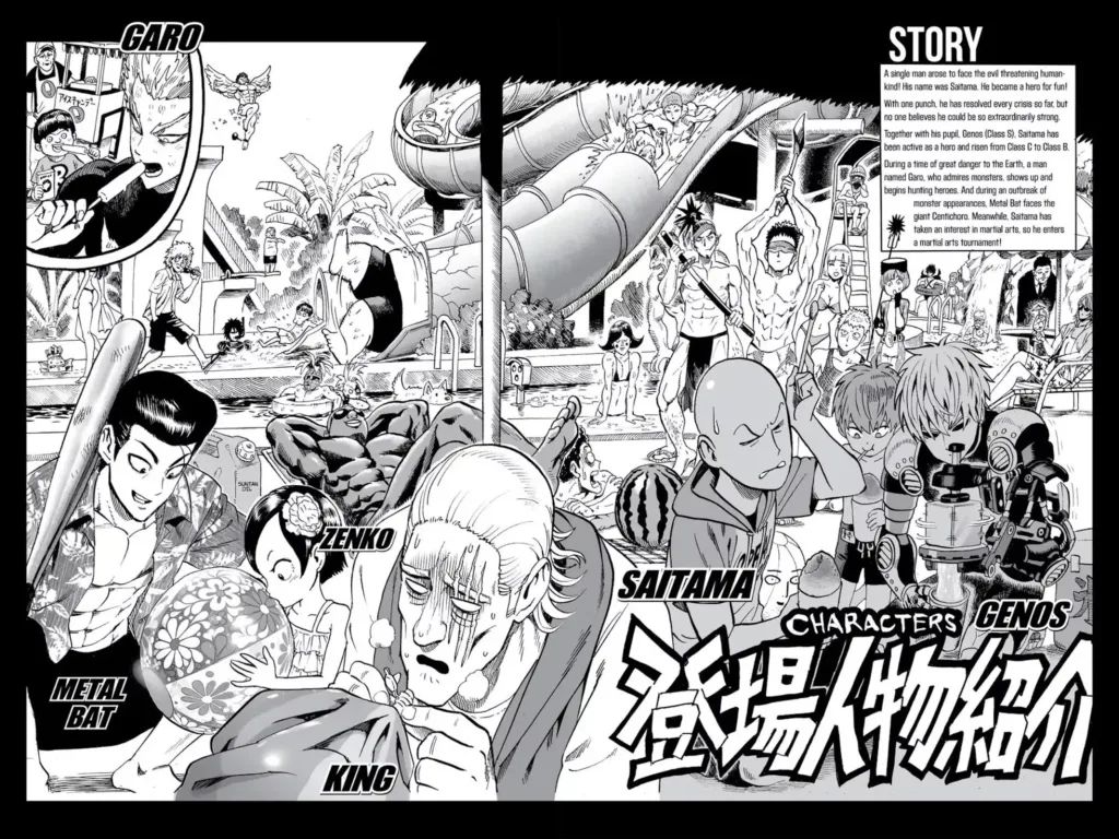 One Punch Man Chapter 56 | Read Full Online Manga 5 one punch man ch56 page05